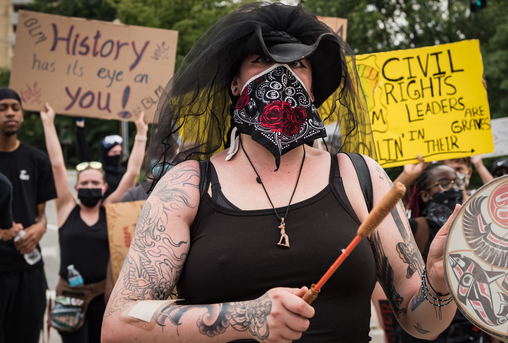 Black Lives Matter March Saturday Afternoon